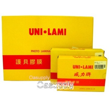 UNI.LAMI@ 2x3(60x95mm) (200J)